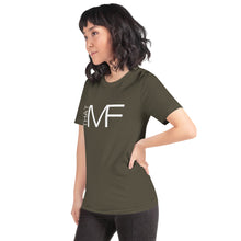 Load image into Gallery viewer, That MF Logo Unisex Tee (White Print)