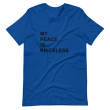 Load image into Gallery viewer, MY PEACE Unisex Tee (Black Print)
