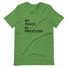 Load image into Gallery viewer, MY PEACE Unisex Tee (Black Print)