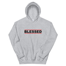 Load image into Gallery viewer, BLESSED Unisex Hoodie (Black Print)