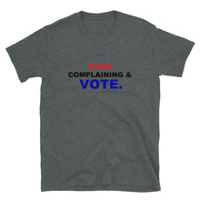 Load image into Gallery viewer, VOTE Unisex Tee (Red/Black/Blue Print)