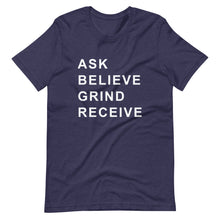 Load image into Gallery viewer, ASK BELIEVE Unisex Tee (White Print)