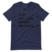 Load image into Gallery viewer, ASK BELIEVE Unisex Tee (Black Print)