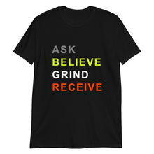 Load image into Gallery viewer, ASK BELIEVE Unisex Tee (Multi Print)