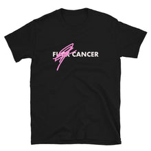 Load image into Gallery viewer, F*CK CANCER - BC Awareness Unisex Tee (White Print)