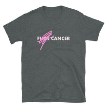 Load image into Gallery viewer, F*CK CANCER - BC Awareness Unisex Tee (White Print)