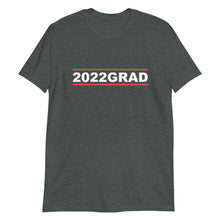 Load image into Gallery viewer, 2022 GRAD Unisex Tee (White Print)
