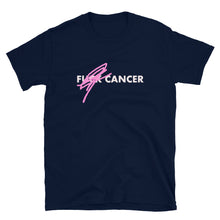 Load image into Gallery viewer, F*CK CANCER - BC Awareness Unisex Tee (White Print)