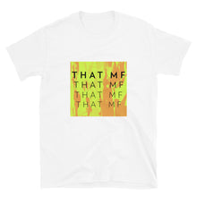 Load image into Gallery viewer, THAT MF Abstract Unisex Tee (Lime/Orange)