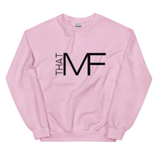 Load image into Gallery viewer, That MF Logo Unisex Sweatshirt (Black Print)