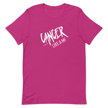 Load image into Gallery viewer, CANCER LIKE A MF Unisex Tee (White Print)