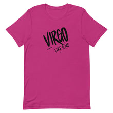 Load image into Gallery viewer, VIRGO LIKE A MF Unisex Tee (Black Print)