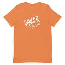 Load image into Gallery viewer, CANCER LIKE A MF Unisex Tee (White Print)