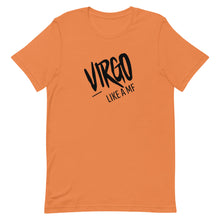 Load image into Gallery viewer, VIRGO LIKE A MF Unisex Tee (Black Print)