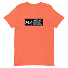 Load image into Gallery viewer, RATED MF Unisex Tee (White Print)