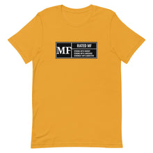 Load image into Gallery viewer, RATED MF Unisex Tee (White Print)