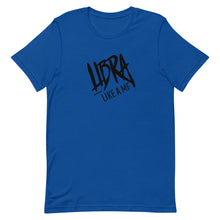 Load image into Gallery viewer, LIBRA LIKE A MF Unisex Tee (Black Print)