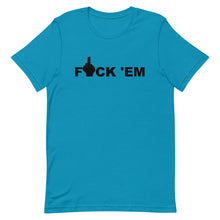 Load image into Gallery viewer, F 'EM Unisex Tee (Black Print)
