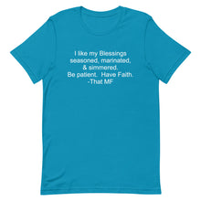 Load image into Gallery viewer, My Blessings Unisex Tee (White Print)