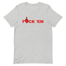 Load image into Gallery viewer, F 'EM Unisex Tee (Red Print)