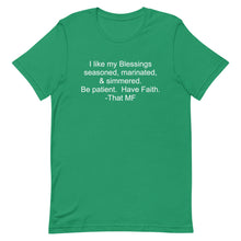 Load image into Gallery viewer, My Blessings Unisex Tee (White Print)