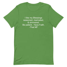 Load image into Gallery viewer, My Blessings Unisex Tee (White Print)
