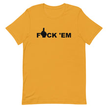 Load image into Gallery viewer, F 'EM Unisex Tee (Black Print)