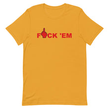 Load image into Gallery viewer, F 'EM Unisex Tee (Red Print)