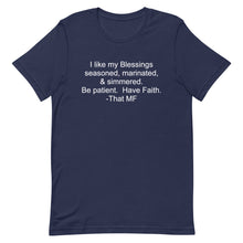 Load image into Gallery viewer, My Blessings Unisex Tee (White Print)