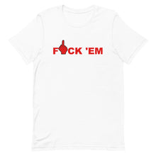 Load image into Gallery viewer, F 'EM Unisex Tee (Red Print)