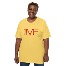 Load image into Gallery viewer, That MF Logo Unisex Tee (Red Print)