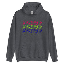 Load image into Gallery viewer, WTMF? Unisex Hoodie (Multi-Color Print)
