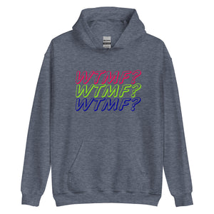 WTMF? Unisex Hoodie (Multi-Color Print)