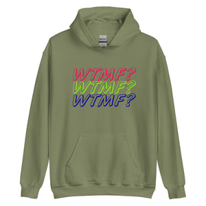 WTMF? Unisex Hoodie (Multi-Color Print)