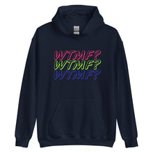 Load image into Gallery viewer, WTMF? Unisex Hoodie (Multi-Color Print)
