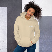 Load image into Gallery viewer, THAT MF Logo Unisex Hoodie - Small Print (White Print)
