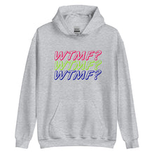 Load image into Gallery viewer, WTMF? Unisex Hoodie (Multi-Color Print)
