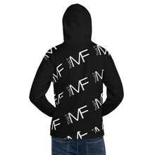 Load image into Gallery viewer, THAT MF Logo AOP Unisex Hoodie (White Print)
