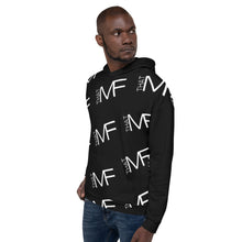 Load image into Gallery viewer, THAT MF Logo AOP Unisex Hoodie (White Print)
