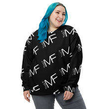 Load image into Gallery viewer, THAT MF Logo AOP Unisex Sweatshirt (White Print)
