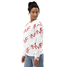 Load image into Gallery viewer, THAT MF Logo AOP Unisex Sweatshirt (Red Print)
