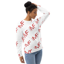 Load image into Gallery viewer, THAT MF Logo AOP Unisex Sweatshirt (Red Print)
