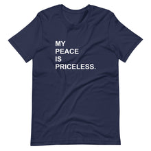 Load image into Gallery viewer, MY PEACE Unisex Tee (White Print)
