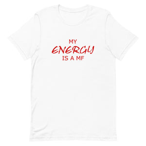 MY ENERGY/MF Unisex Tee (Red Print)