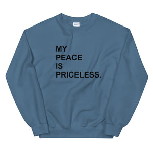 MY PEACE Unisex Sweatshirt (Black Print)