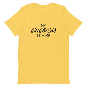 My ENERGY/MF Unisex Tee (Black Print)