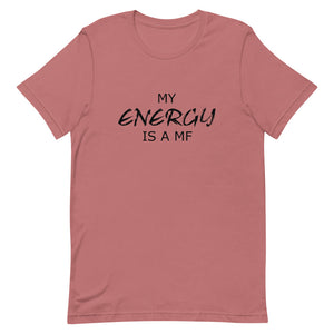 My ENERGY/MF Unisex Tee (Black Print)