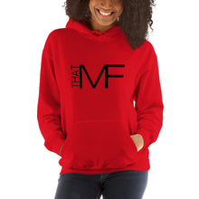 Load image into Gallery viewer, That MF Logo Unisex Hoodie (Black Print)
