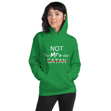 Load image into Gallery viewer, NOT To-MF&#39;n-day Unisex Hoodie (White Print)
