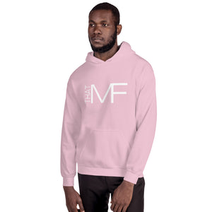 That MF Logo Unisex Hoodie (White Print)